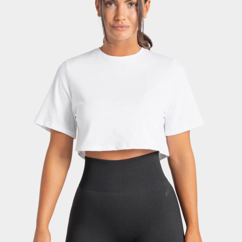 Knot Back Crop T-Shirt