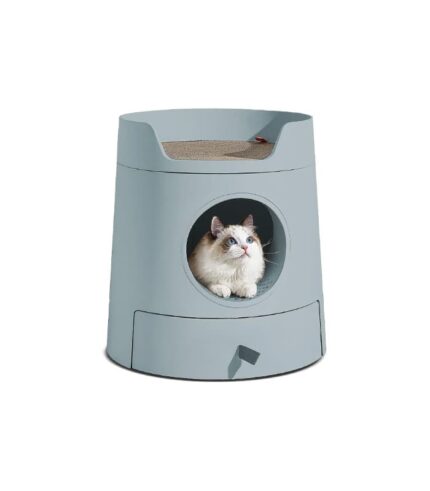 Michu Closed Cat Litter Box